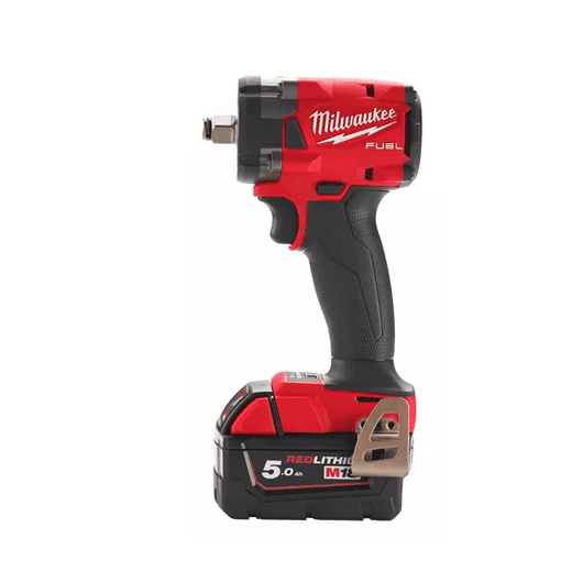 Milwaukee M18FIW2F12-502X 18v Cordless 339nm 1/2 Impact Wrench Kit 2 x 5.0ah Batteries, charger + Case