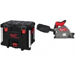 M18FPS55 18v Cordless Plunge Saw 55mm Track Saw Rail Saw Body Only In Packout Box