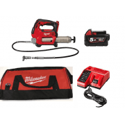 M18GG-501B 18v Cordless Grease Gun Kit 1 x M18B5 Battery Charger and Bag