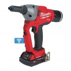 M18ONEFPRT-502X 18v Fuel Cordless Riveter 2 x 5.0ah Batteries + Charger + Case