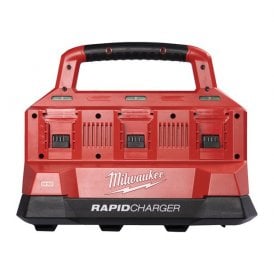 M18PC6 6-Bay Packout Rapid Battery Charger 240v 4932480163