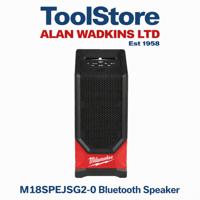 Milwaukee M18SPEJSG2-0 18v Cordless Bluetooth Speaker 18v M18 Jobsite Unit Only