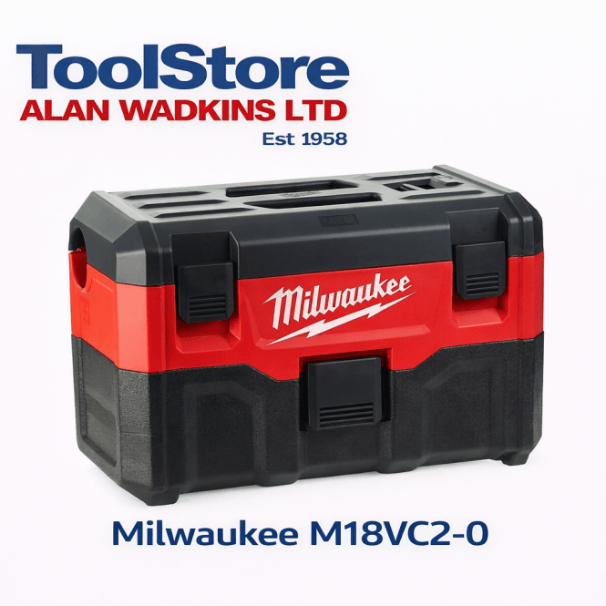 Milwaukee M18VC2-0 18v Cordless Wet Dry Vaccum Vac Next Gen Bare Unit