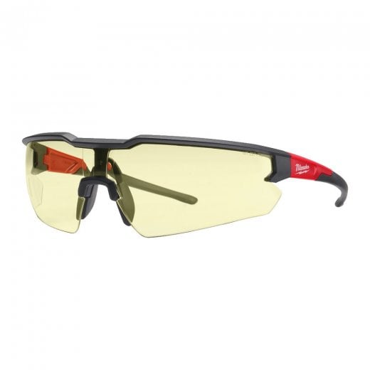 Milwaukee Safety Specs Yellow Enhanced Safety Glasses Yellow 4932478927 