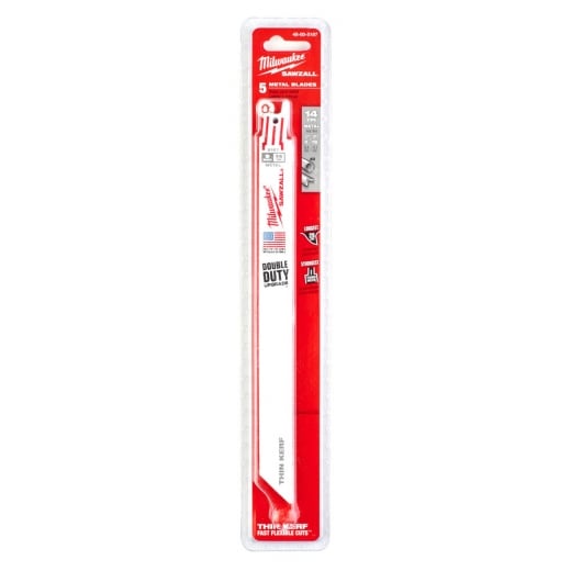 Milwaukee Sawzall Reciprocating Saw Blade 230mm 14TPI Metal pk5