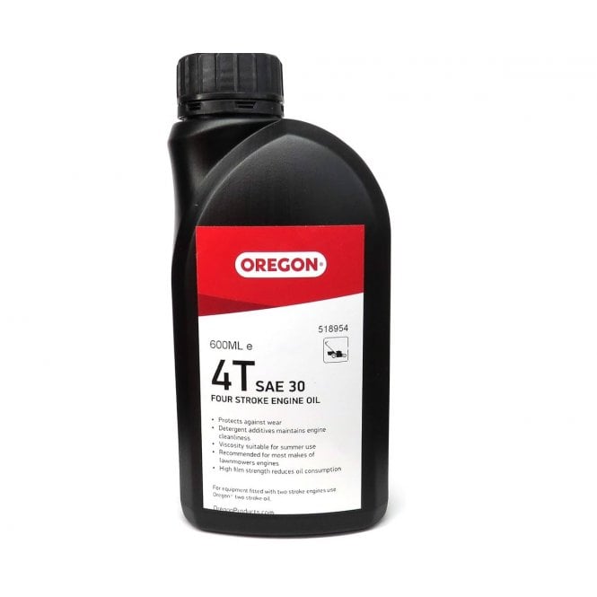 Oregon 4 Stroke Engine Oil SAE30 600ML Bottle 518954