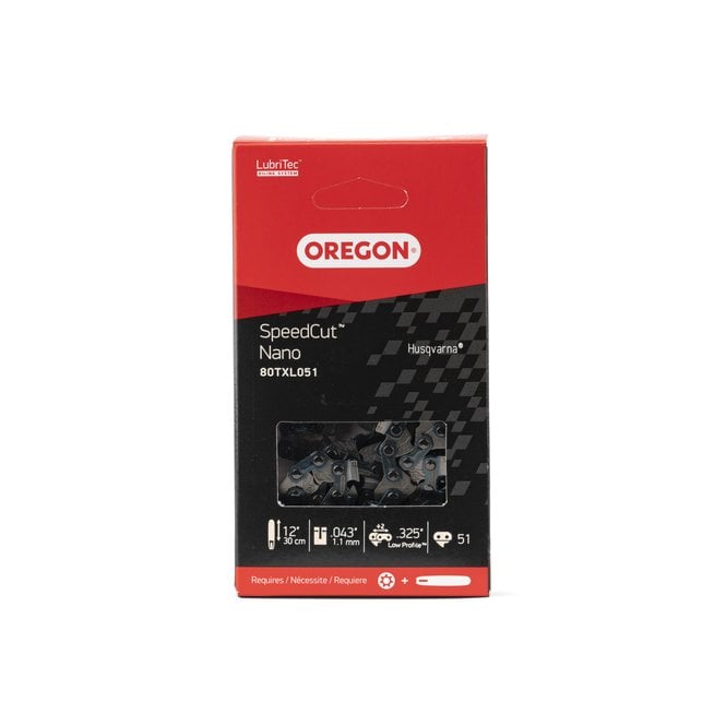 Oregon 80TXL051E 51 Links Replacement Spare Chain 325lp 043 80TXL