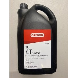 91809 4-Stroke Multi-Grade Mineral Oil, 10W40, 5L