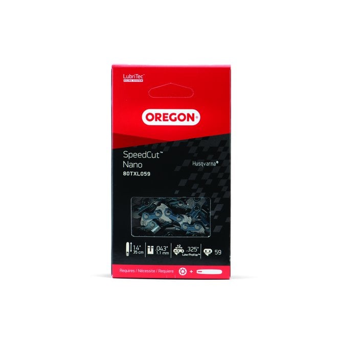 Oregon Replacement Saw Chain For The Milwaukeee M18FTHCHS35-0 Top Handle Chainsaw Saw 80TXL059E 80TXL Chain 14 Inch 59 Drive Links 043 325lp
