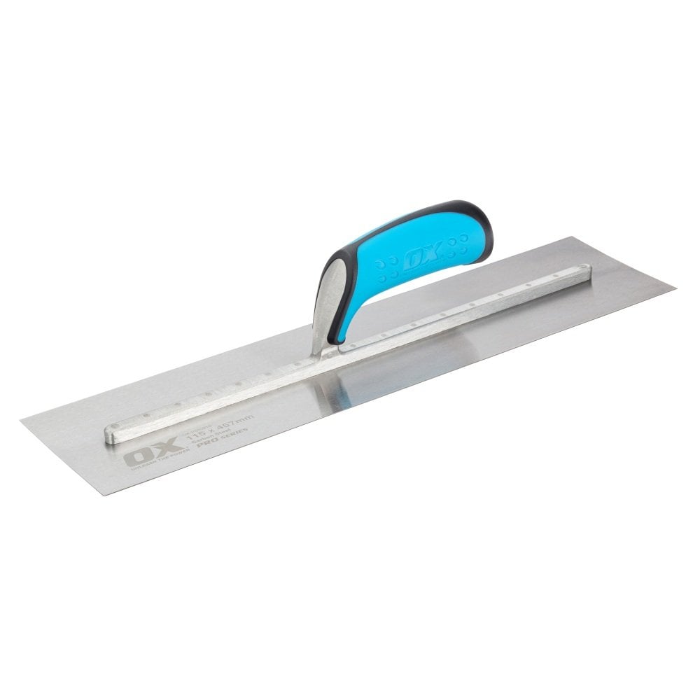 Ox (115 X 457Mm) Pro Plasterers Trowel With Duragrip Handle Carbon Steel (Various Sizes) - Image 4