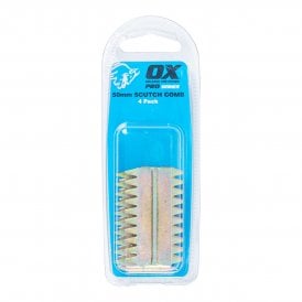 OX-P080750 Pro Scutch Combs (4 pack) - 50mm