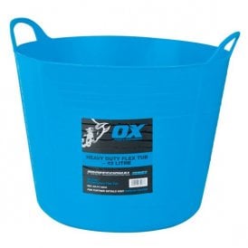OX-P110642 Pro Heavy Duty 42 Litre Flexi Tub