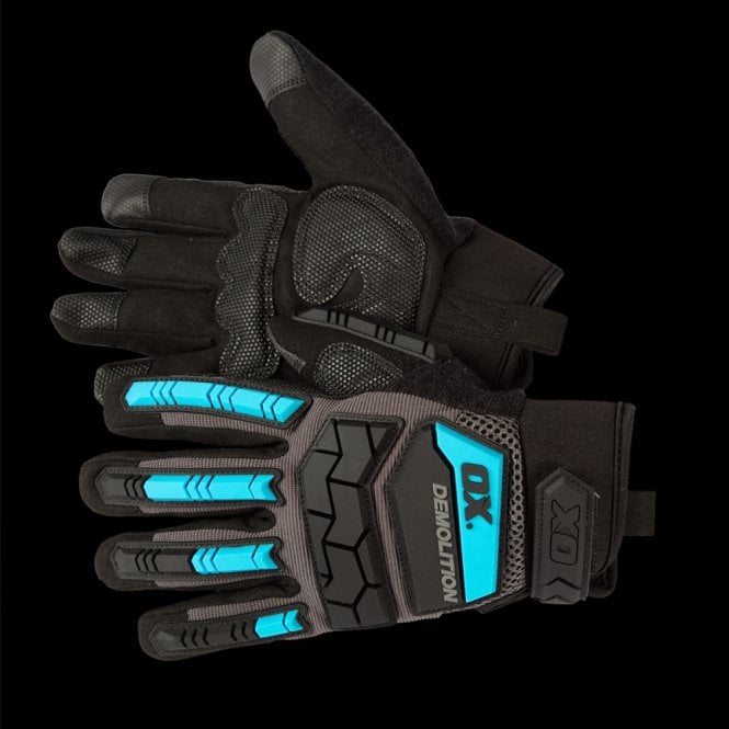 OX Tools OX-S489703 Impact Demolition Gloves Size Large