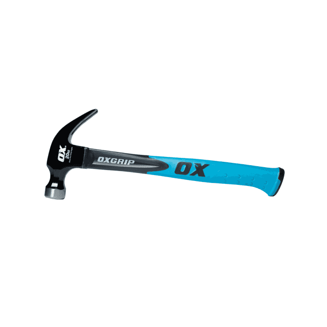 OX Tools OX-T081220 20oz Trade Claw Hammer Fibreglass Handle