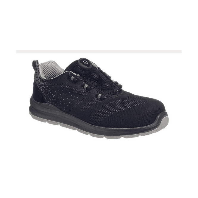 Portwest FT08BGY47 FT08 Composite Wire Lace Safety Trainer Knit S1P size 47