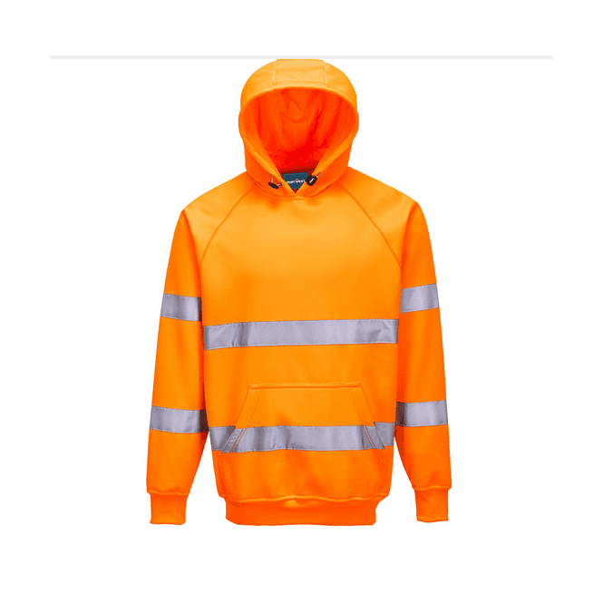 Portwest Hi-Vis Hooded Sweatshirt 4XL Orange