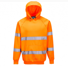 Hi-Vis Hooded Sweatshirt 4XL Orange