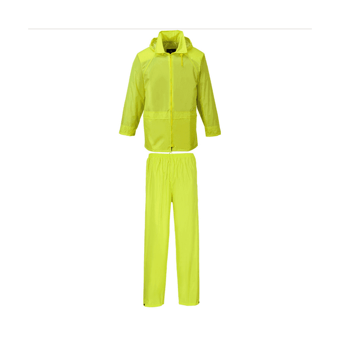 Portwest L440YERXXL Essentials Rainsuit (2 Piece Suit)XXLR
