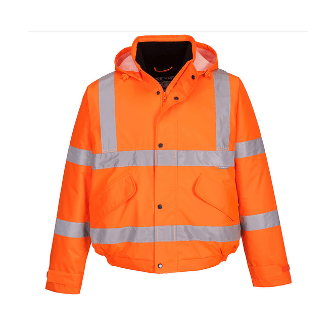 Portwest S463ORR4XL Hi-Vis Bomber Jacket 4XL Orange