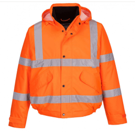 S463ORR4XL Hi-Vis Bomber Jacket 4XL Orange