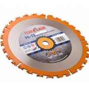 DP16738 9 Inch 230 x 22.2mm Root Cutting Angle Grinder Carbide Terrsaur Blade P6-TS 