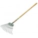 9128N Premier Springbok Lawn Rake 48" Wood