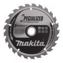 B-62985 165 X 20 X 25 Tooth Efficut TCT Wood Circular Saw Blade