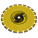 WDHFS350 350mm x 25mm Floor Saw Diamond Blade Hard Materials