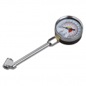 Twin Connector Tyre Pressure Gauge 0-220ps