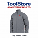 M12HJGREY5 12v M12 Cordless Heated Jacket Medium Jacket Only