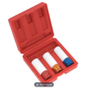 SX031Alloy Wheel Impact Socket Set 3pc 1/2"Sq Drive