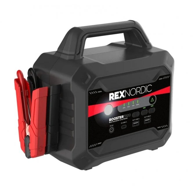 Rex Nordic BOOST7000 12V & 24V Jump Starter Booster Pack