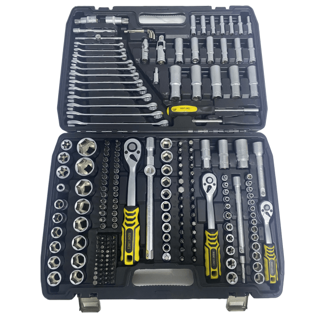 Right Lines RL216SET 216 Piece Socket & Bit Set 1/4 3/8 1/2