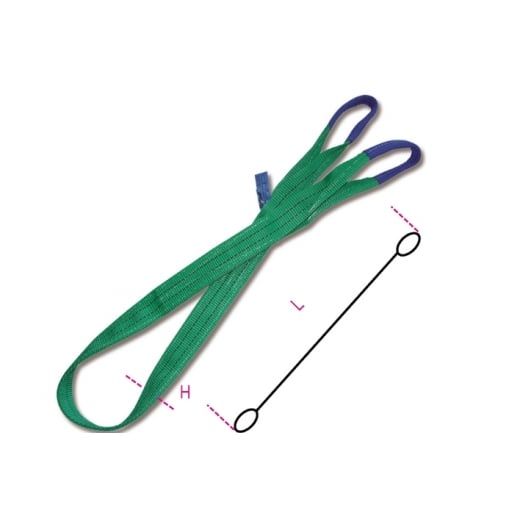 Robur 8153 Green Websling 2 Tonne Capacity