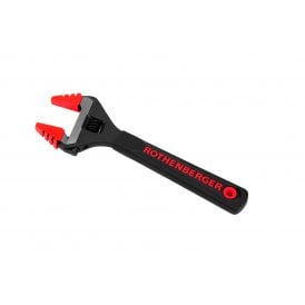 Adjustable Wide Jaw Wrench 8" 200mm Soft Jaw Protectors