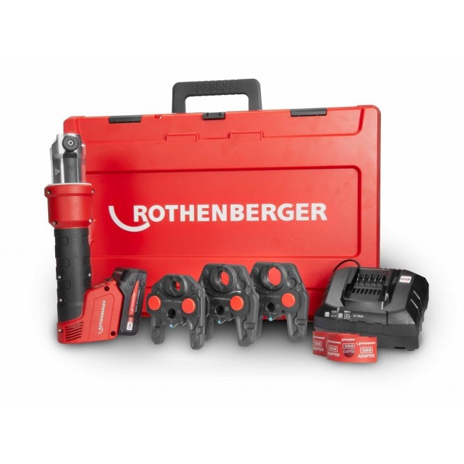 Rothenberger Romax Nano 18v Cordless Pipe Press Tool M Profile Jaws 15,22,28mm 1 x 2.0ah Battery + Charger