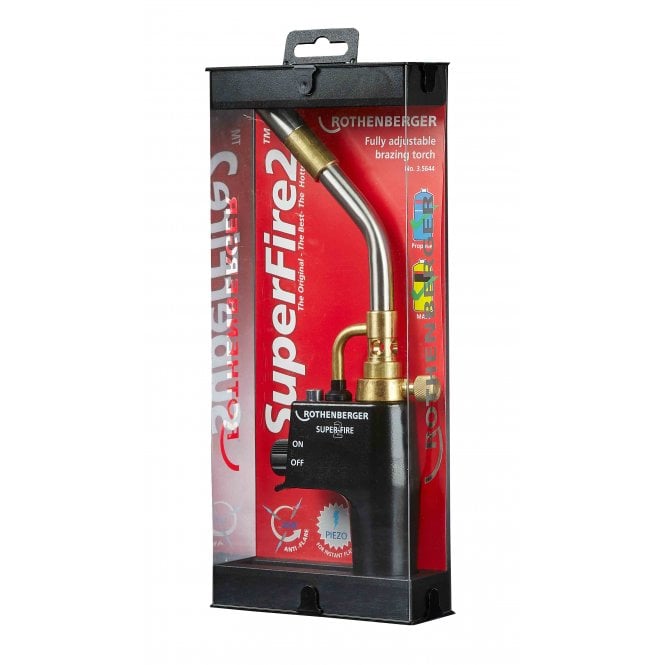 Rothenberger Superfire 2 Gas Soldering & Brazing Blow Torch 35644X
