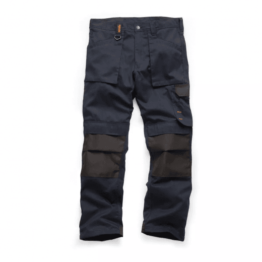 Scruffs Worker Work Trouser Navy Regular Leg