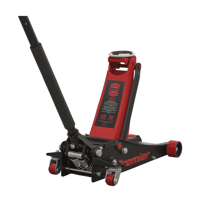 Sealey 2501LE Low Entry Trolley Jack 2.5 Tonne With Rocket Lift