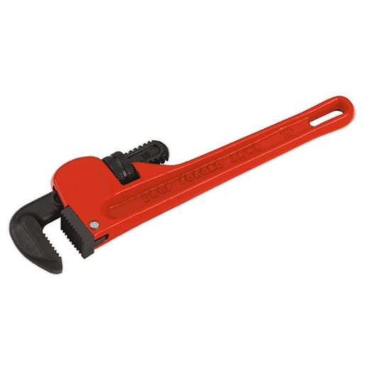Sealey 300mm Cast Steel Pipe Wrench - European Pattern