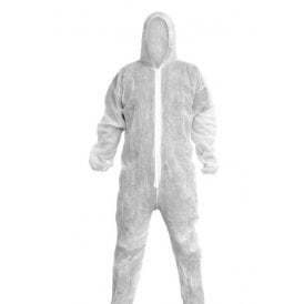 9601XL Worksafe White Disposable Coverall XL