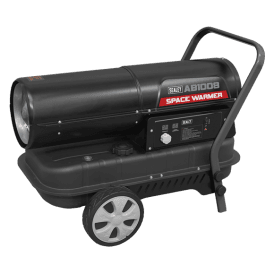 AB1008 Kerosene Diesel Space Warmer Heater 100,000btu/hr With Wheels      