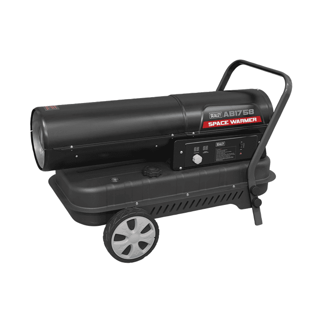 Sealey AB1758 175000btu/hr Space Heater Space Warmer Diesel Kerosene Heater On Wheels