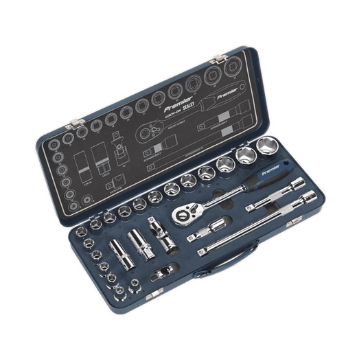 Sealey AK27482 Socket Set 26pc 1/2