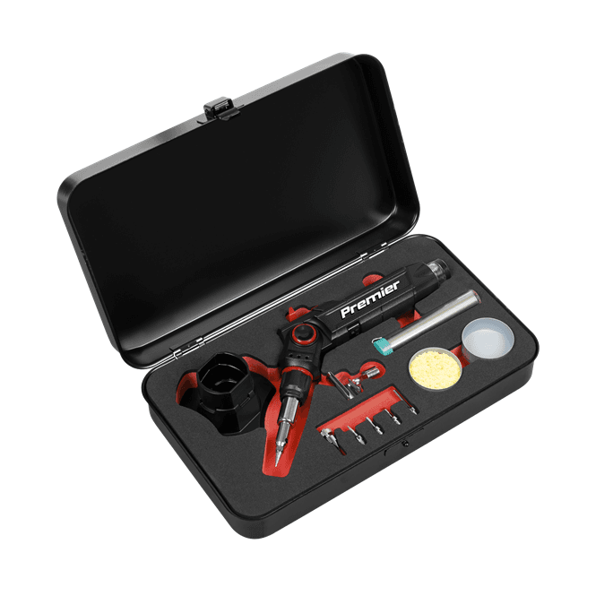 Sealey AK2971 3-in-1 Butane Indexing Soldering Iron Kit