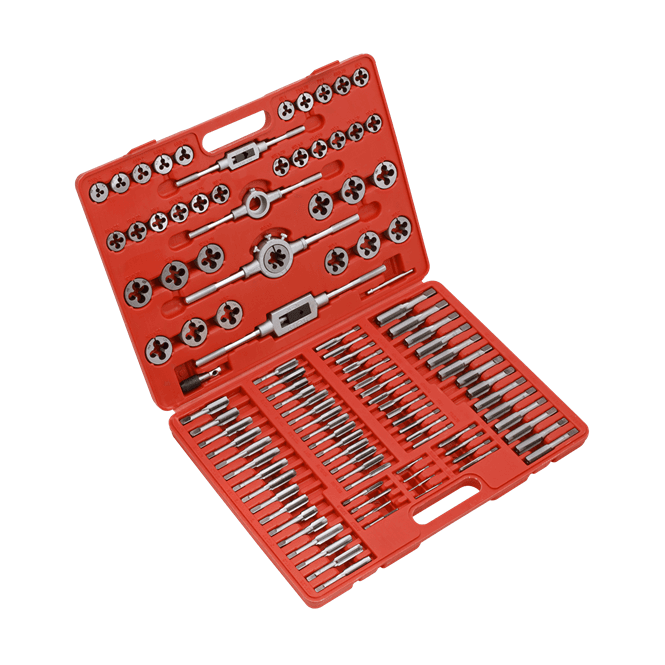 Sealey AK30110 110 Piece Metric Tap & Die Set