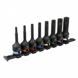 AK56002 8pc 1/2"Sq Drive TRX-Star* Impact Socket Bit Set