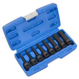 AK5601 8 Piece 1/2" Drive Impact Hex Socket Bit Set