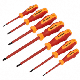 AK6125 7 Piece Screwdriver Set VDE Approved