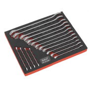 AK63255 16 Piece Metric Combination Spanner Set